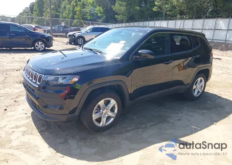 2023 Jeep Compass Sport 4X4 из США, поврежденный, VIN 3C4NJDAN5PT570934